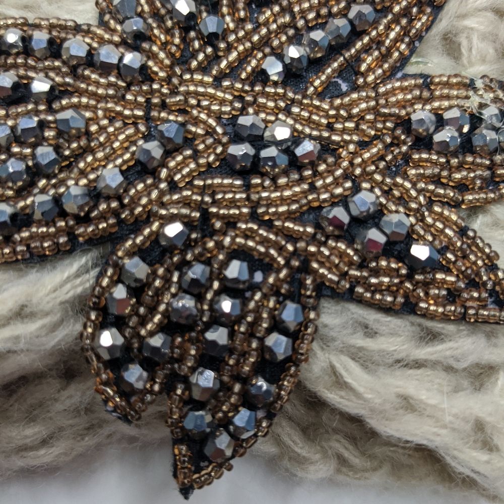 Tan Soft Knitted Wrap Headband Hair Accessory S - Picture 4 of 7